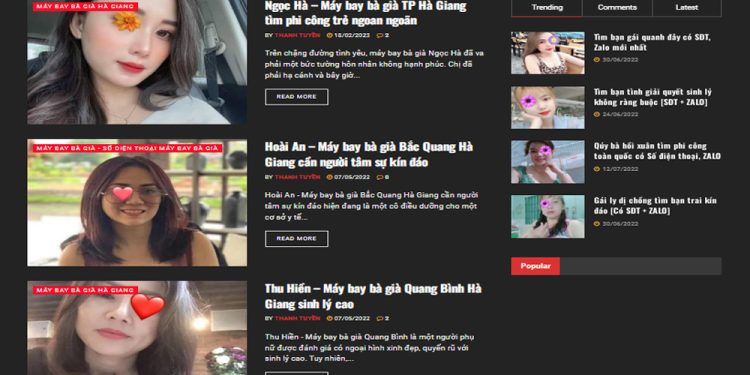 Sodienthoaigai.com nơi tìm bạn gái U50 có số Zalo